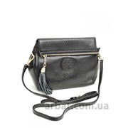 Женская сумка 6006-1 Black кожа фотография