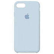Силиконовый чехол iPhone 7/8/SE2, Бело-голубой фото
