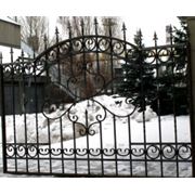 Ворота кованые по индивидуальным чертежам сварные и кованые ворота (садовые гаражные) решетки элементы ограждения фото