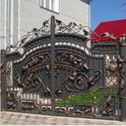 Ворота кованые заказать кованые ворота Черновцы  купить ворота кованые Черновцы фото