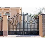 Ворота кованые металлические ворота