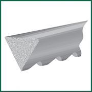 FB-Подкладка волокнобетонная треугольная L=1,00 м, карбованная, проверена на морозостойкость, водонепроницаемость, давление, пр-во Jordahl & Pfeifer фото