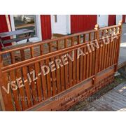 Забор деревянный заказать Днепропетровск фотография