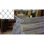 Сетка (рабица) стальная ординарная  плетеные оцинкованные и неоцинкованные фото