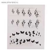Татуировка на тело и ногти “Бабочки“ фото