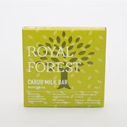 Шоколад из кэроба с миндалем Royal Forest Carob Milk Bar 75 г. фото
