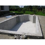 Высококачественный бетон для бассейна. Купить бетон фото
