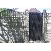 Забор железобетонный декоративный заборы бетонные изделия бетонные в Симферополе Крым фотография