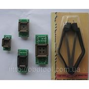 PLCC20 + PLCC28 + PLCC32 + PLCC44 + PLCC IC Extractor Kit Programmer Adapter фото