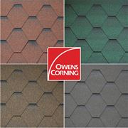 Битумная черепица OWENS CORNING (США) модель OAK EURO ® 25 AR - сота с тенью фото