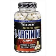 Weider L-Arginine 100 Caps. L-аргинин в капсулах. фото
