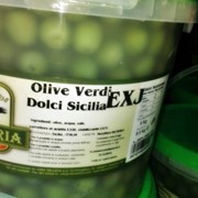 Оливки зелені солені 5кг нетто