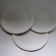 Тарелки бумажные одноразовые фото