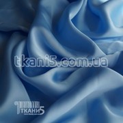 Ткань Шифон шелк (бледно-голубой) 3649