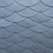 Черепица керамическая немецкая (Rathscheck schiefer) декоративная кладка “рыбьей чешуей“ фото