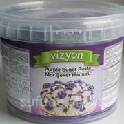 Мастика для моделирования темно-фиолетовая Vizyon фотография