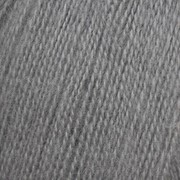 Пряжа ALIZE “Angora real 40“ 100 гр. 480м ,40% шерсть, 60% акрил, Серый (21) фотография