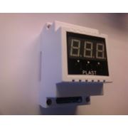 Терморегулятор+таймер 2в1 UDS-220.R Ti999 10x10 DIN 220V (10 режимов температур 10 режимов времени) термопреобразователь термодатчик фотография