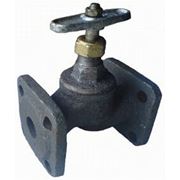 Клапан запорный проходной фланцевый (ТАЗ) (вода пар t от 0 до 225 Сº PУ 16 кгс/см2).