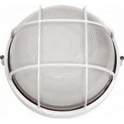 Светильник НПП2602 белый/круг с решеткой пластик 60Вт IP54 ИЭК фотография
