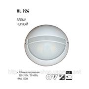 HL924 светильник алюминиевый влаго/пыленепроницаемый 100W черный фото
