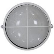 Светильник НПП1308 белый/круг решетка крупная 60Вт IP54 ИЭК фото