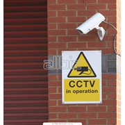 Установка систем видеонаблюдения. фотография
