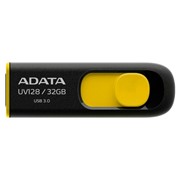 Флешка A-DATA DashDrive UV128 32GB Yellow (AUV128-32G-RBY) фотография
