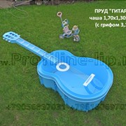 Пруд пластиковый  “Гитара“ садовый в Липецке фото