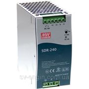 SDR-240-24, SDR-240-48 - однофазные источники питания Mean Well (на DIN-рейку) фото