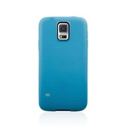 Чехол силиконовый Dot Design для Samsung Galaxy S5 G900 синий фото