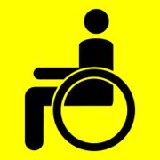 Кузовной знак “Инвалид“ фото