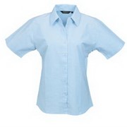 Рубашка женская ELITE, голубая фото