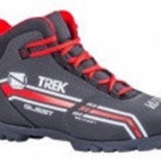 Ботинки для беговых лыж Trek Quest NNN (Черный Лого красный, 36, 2.11-01) фото