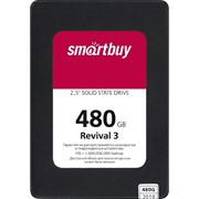 Накопитель SSD SmartBuy Revival3 SB480GB-RVVL3-25SAT3, 480Гб, SATA-III, 2,5', 3D TLC фото