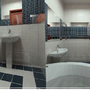 Дизайн квартир: ванные комнаты. фото
