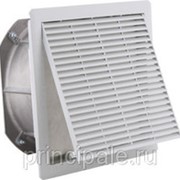 Вентилятор с решеткой вентиляционной с фильтром 260х260 IP54 вентрешетка в щит ящик шкаф фотография