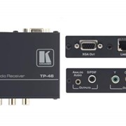 Приемник и ретранслятор по витой паре (TP) сигналов VGA или HDTV и стерео аудио/ S/PDIF tp-46