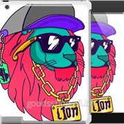 Чехол на iPad 2/3/4 Lion 2083c-25 фото