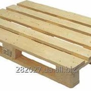 Europallet without any trademarks фото