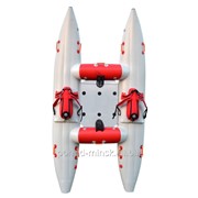 Надувной катамаран Малыш-2 (с цельнонадувной рамой) фото