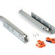 Направляющие Firmax L=350мм, д/ДСП 16мм с доводчиком, (2 напр.+2 крепл) фото