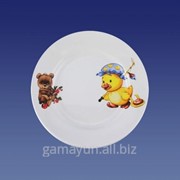 Тарелка детская Утенок, медвежонок 175мм, арт. 000-01479