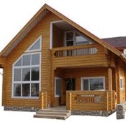 Дома из оцилиндрованного бревна от производителя! (Дома деревянные финские). фотография
