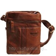 Сумка молодежная Dr.Koffer из натуральной кожи фото