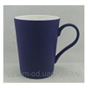 Чашка сублимационная Хамелеон Latte матовая Синяя фото