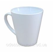 Чашка для сублимации белая Latte (маленькая) 360 мл фотография