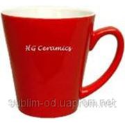 Чашка сублимационная Хамелеон Latte маленькая Красная фото