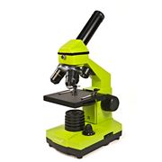 Микроскоп Levenhuk Rainbow 2L NG Lime\Лайм. Увеличение микроскопа: 64-640x. Улучшенная комплектация NG. Цвет: лайм
