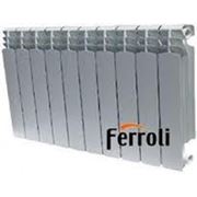 Алюминиевый радиатор Ferroli POL 500x100 (Италия) фото